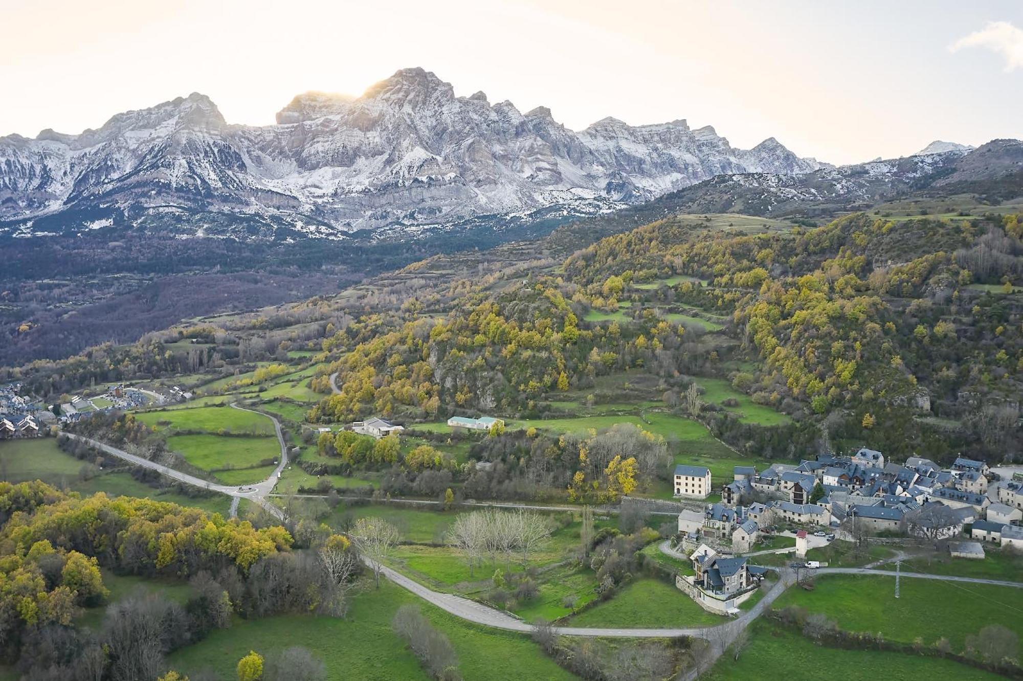 Casa De La Paz En El Valle De Tena Sandiniés Exteriér fotografie