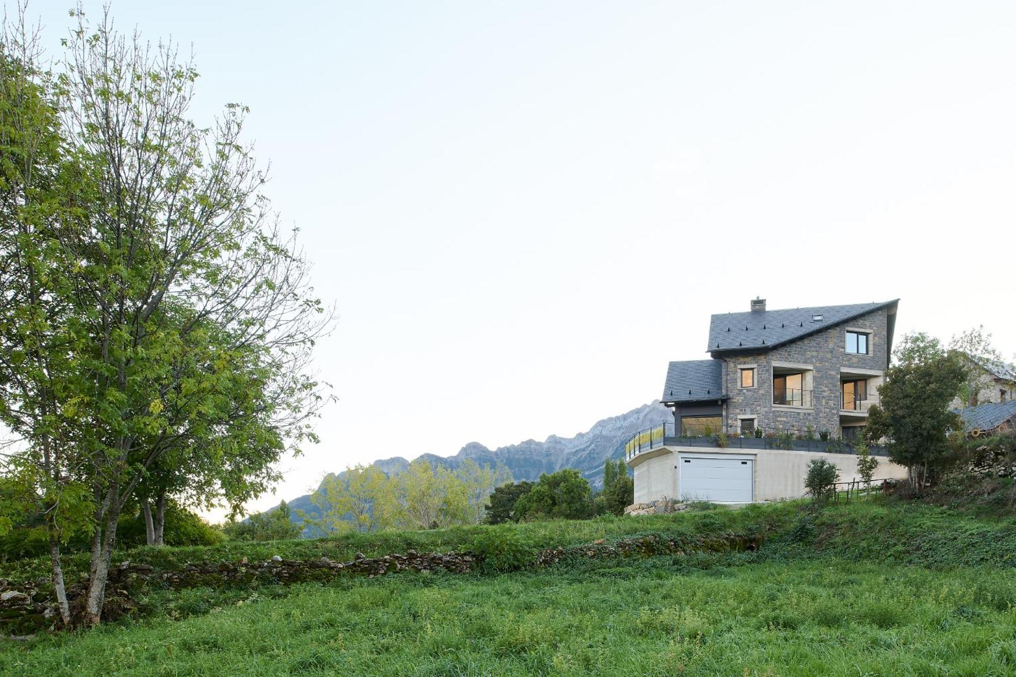 Casa De La Paz En El Valle De Tena Sandiniés Exteriér fotografie