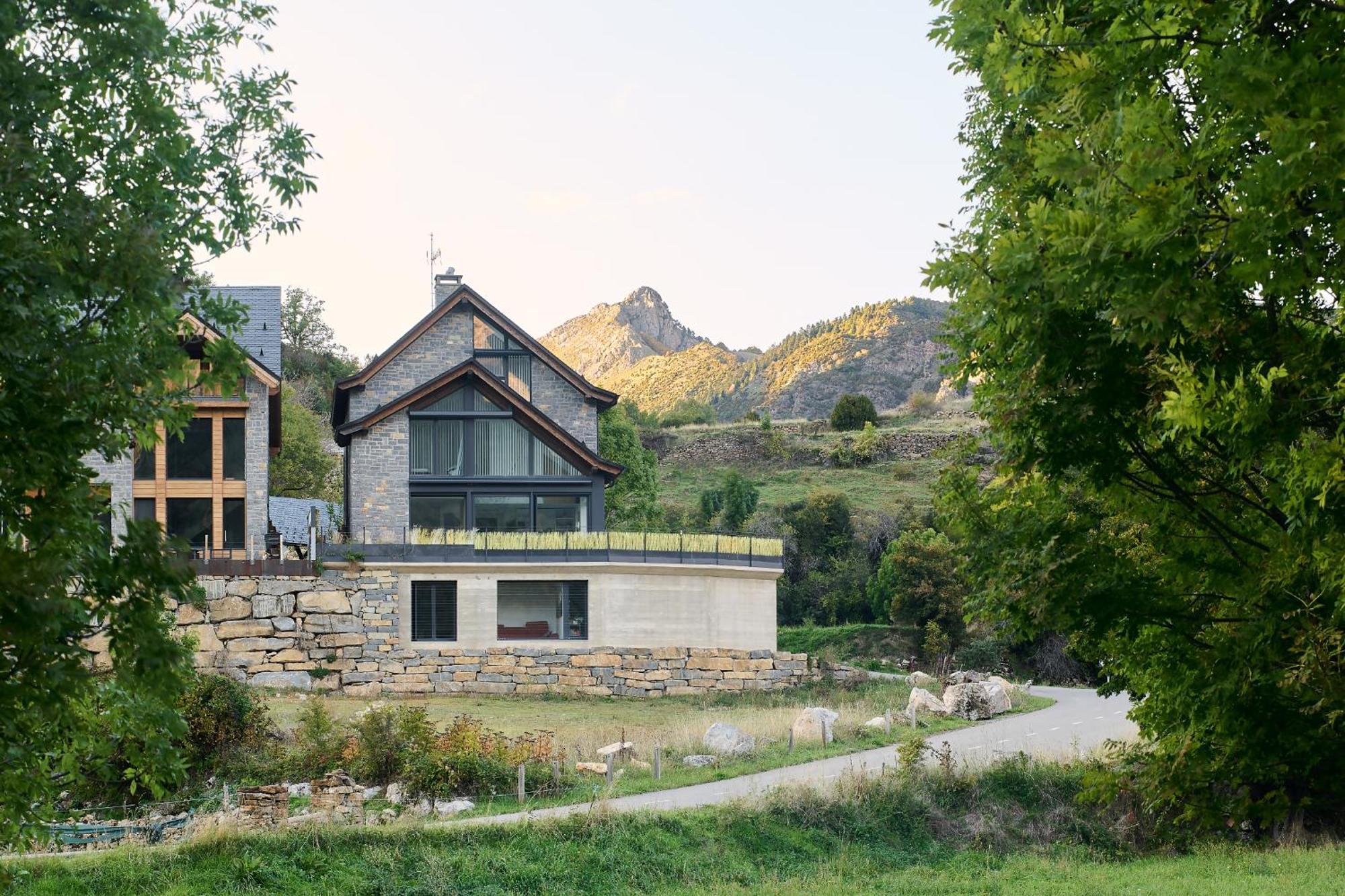 Casa De La Paz En El Valle De Tena Sandiniés Exteriér fotografie